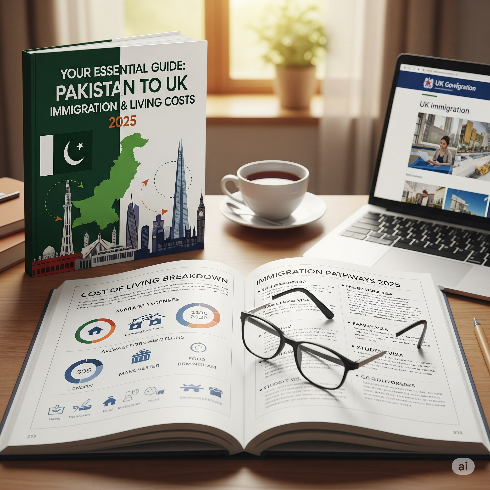 Cost of Living and Immigration Guide: UK in 2025 from Pakistan