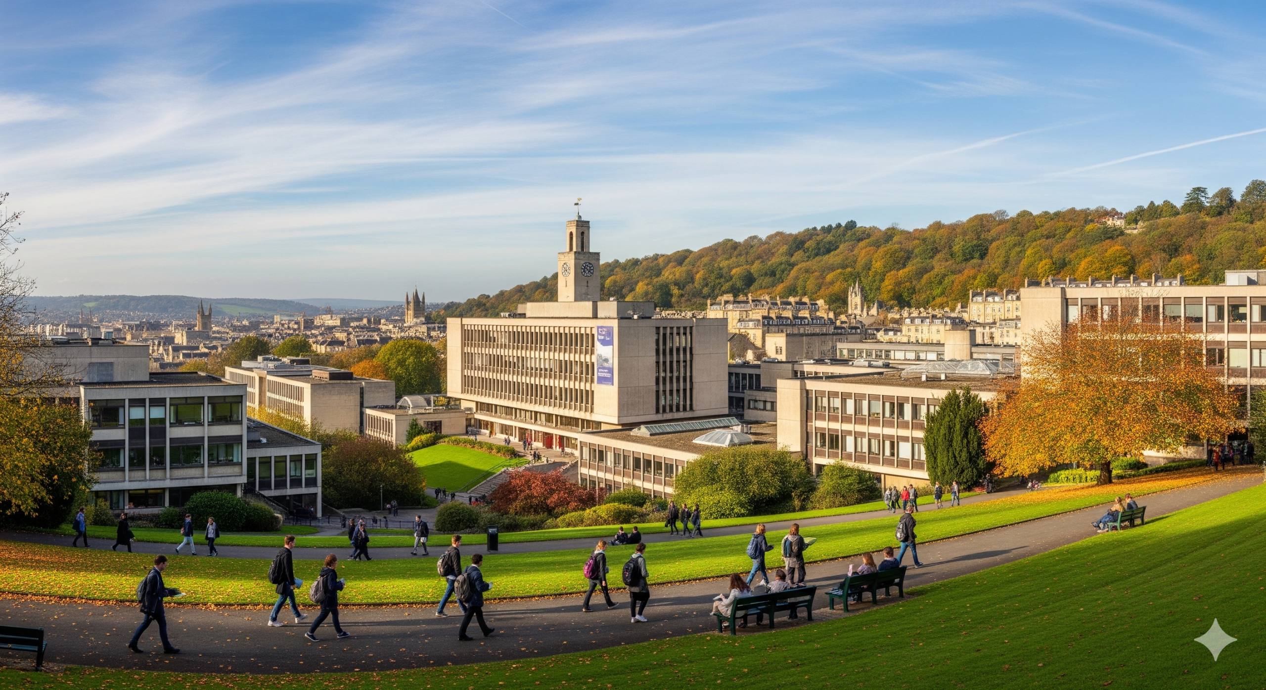 What makes the University of Bath in Bath stand out as one of the UK’s leading universities?