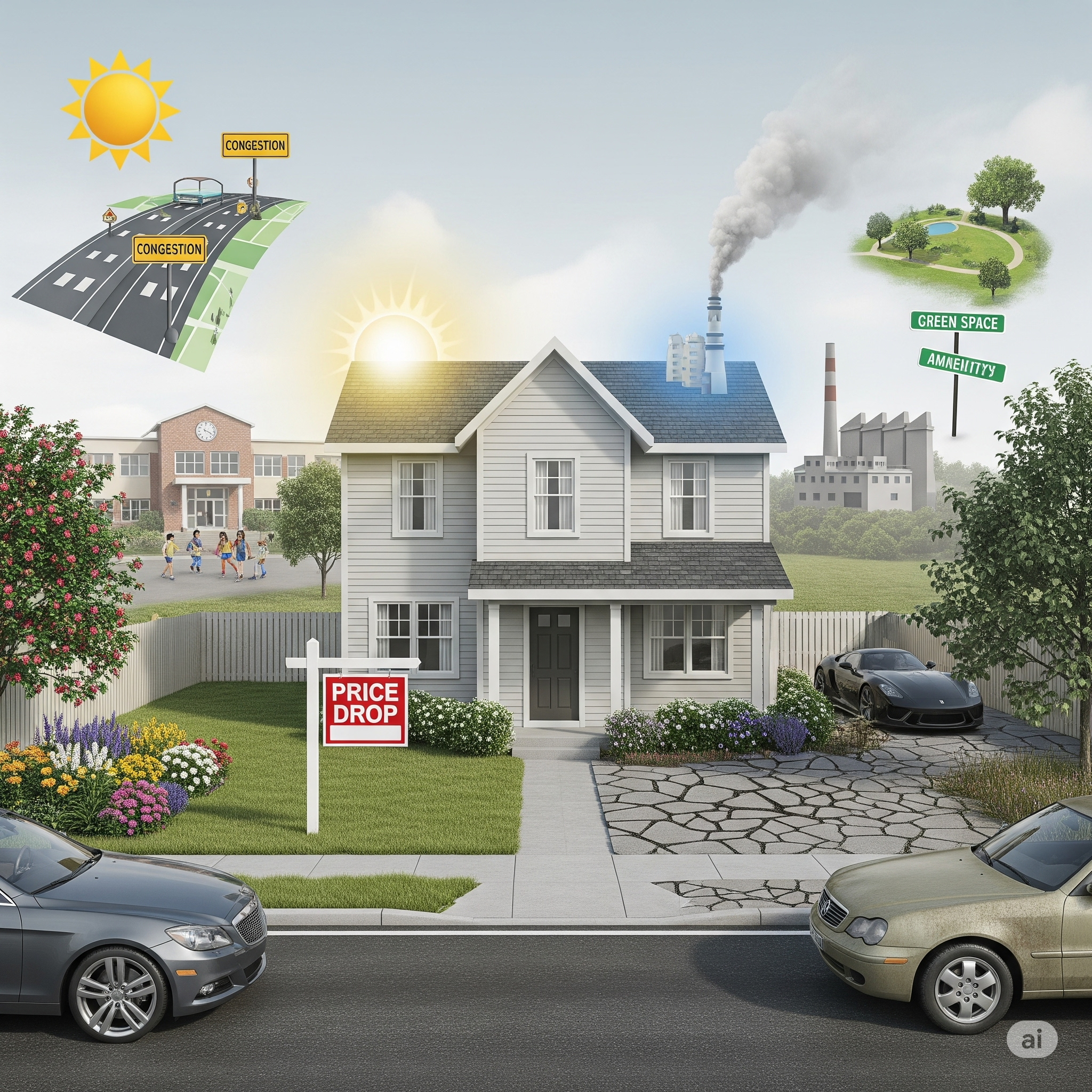 What factors influence the property value at 283 Apple Cross Way in Murray, Utah?