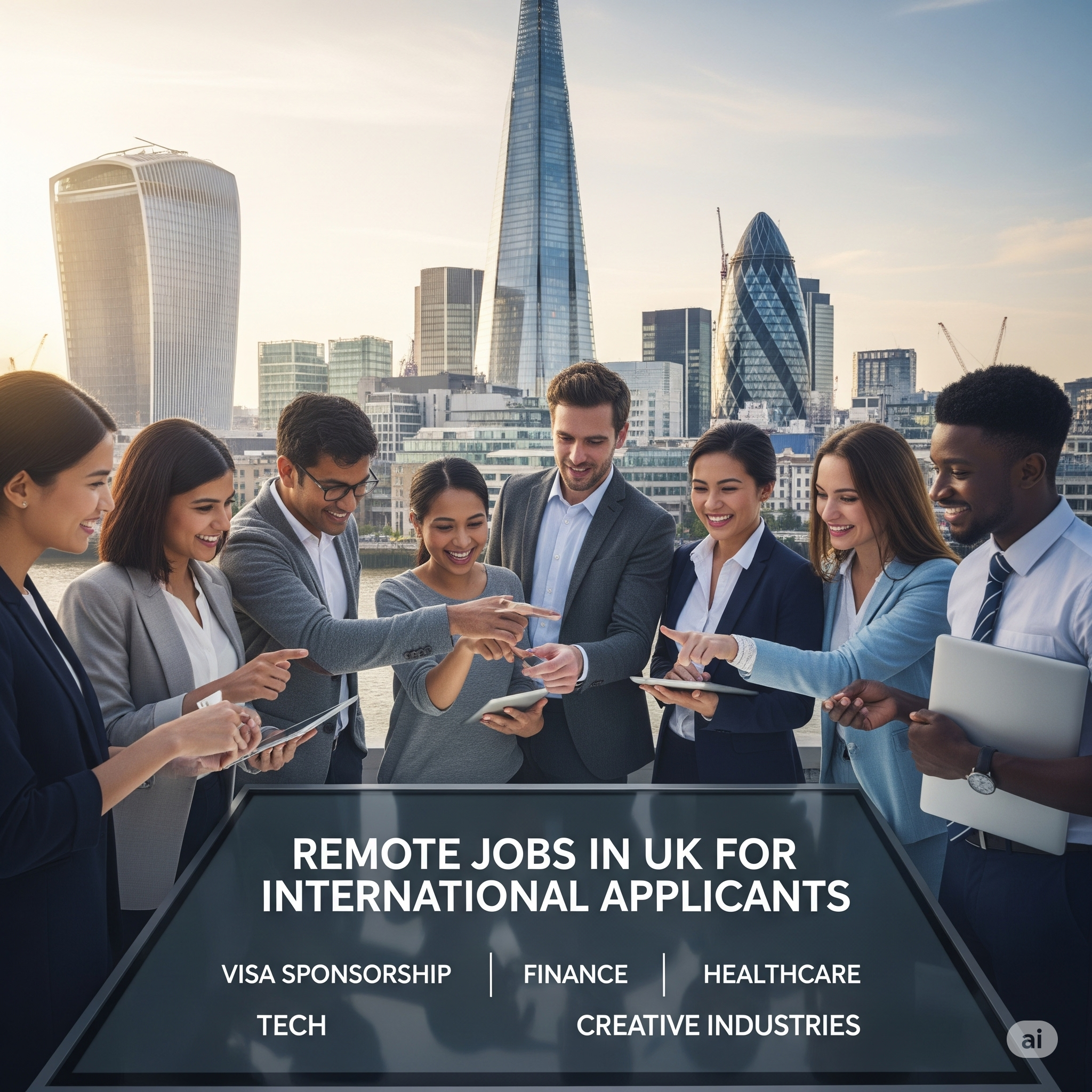 Remote Jobs in UK for International Applicants