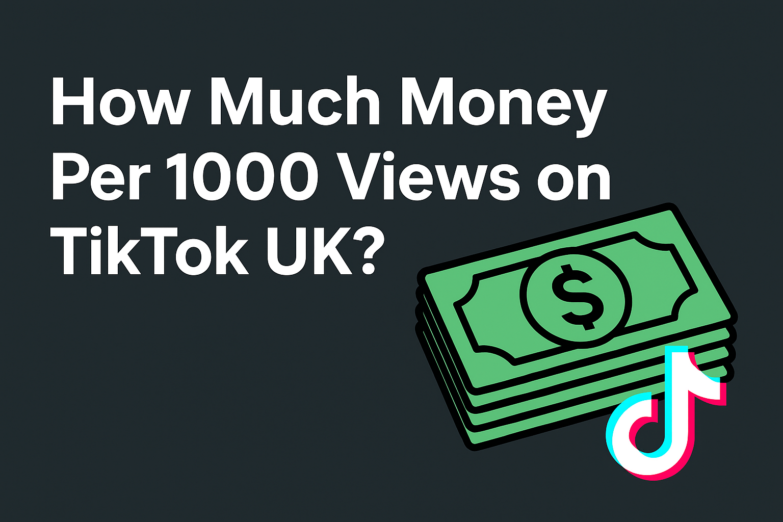 How Much Money Per 1000 Views on TikTok UK?
